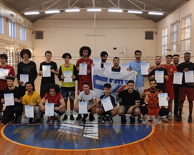 International students took part in mini-football competitions for the Peoples' Friendship Cup